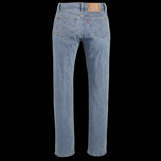 Beyoncé x Levi’s 501 Curve Authentic Finish jeans back view with Levi’s patch and pockets